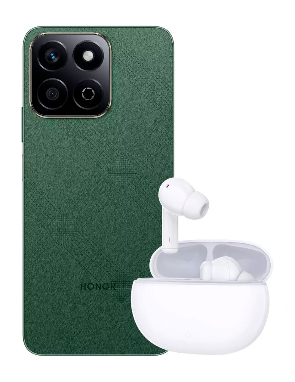 SmartPhone  X7C 256GB Dual Sim + Audífonos Verde Combo