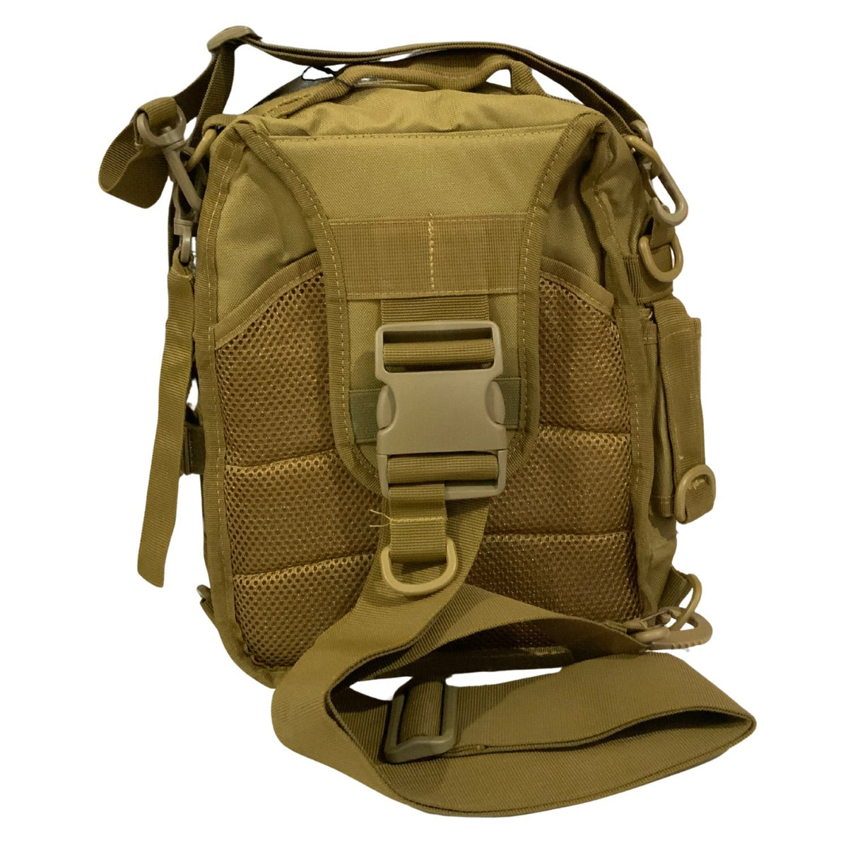 Mochila sling táctica de 6.55 L con sistema MOLLE, para pecho o espalda - foto 2