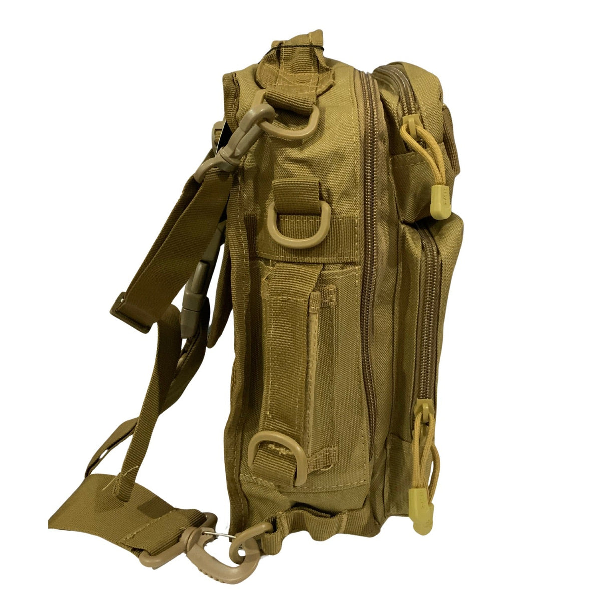 Mochila sling táctica de 6.55 L con sistema MOLLE, para pecho o espalda - foto 4