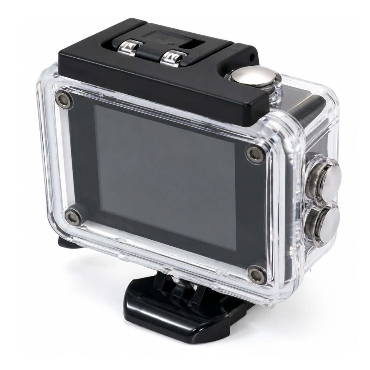 Cámara deportiva Full HD 1080P con carcasa sumergible y accesorios - foto 3
