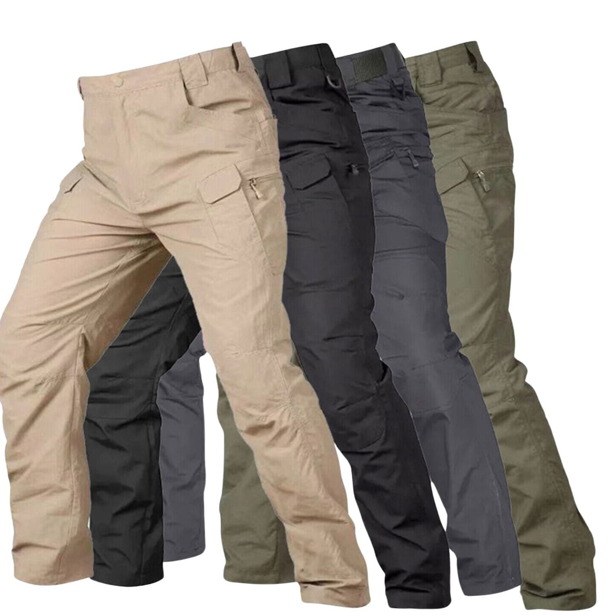 Pantalón táctico de nylon y spandex IX7, en cuatro colores - foto 2