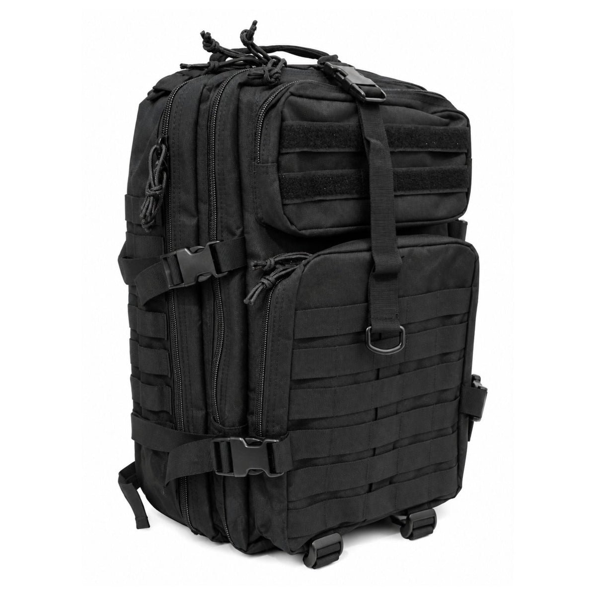 Mochila táctica de 34 L con MOLLE, forro impermeable y 4 compartimentos