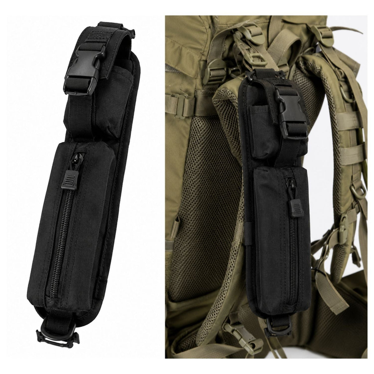 Bolsa modular alargada para cinturón o mochila con sistema MOLLE - foto 5