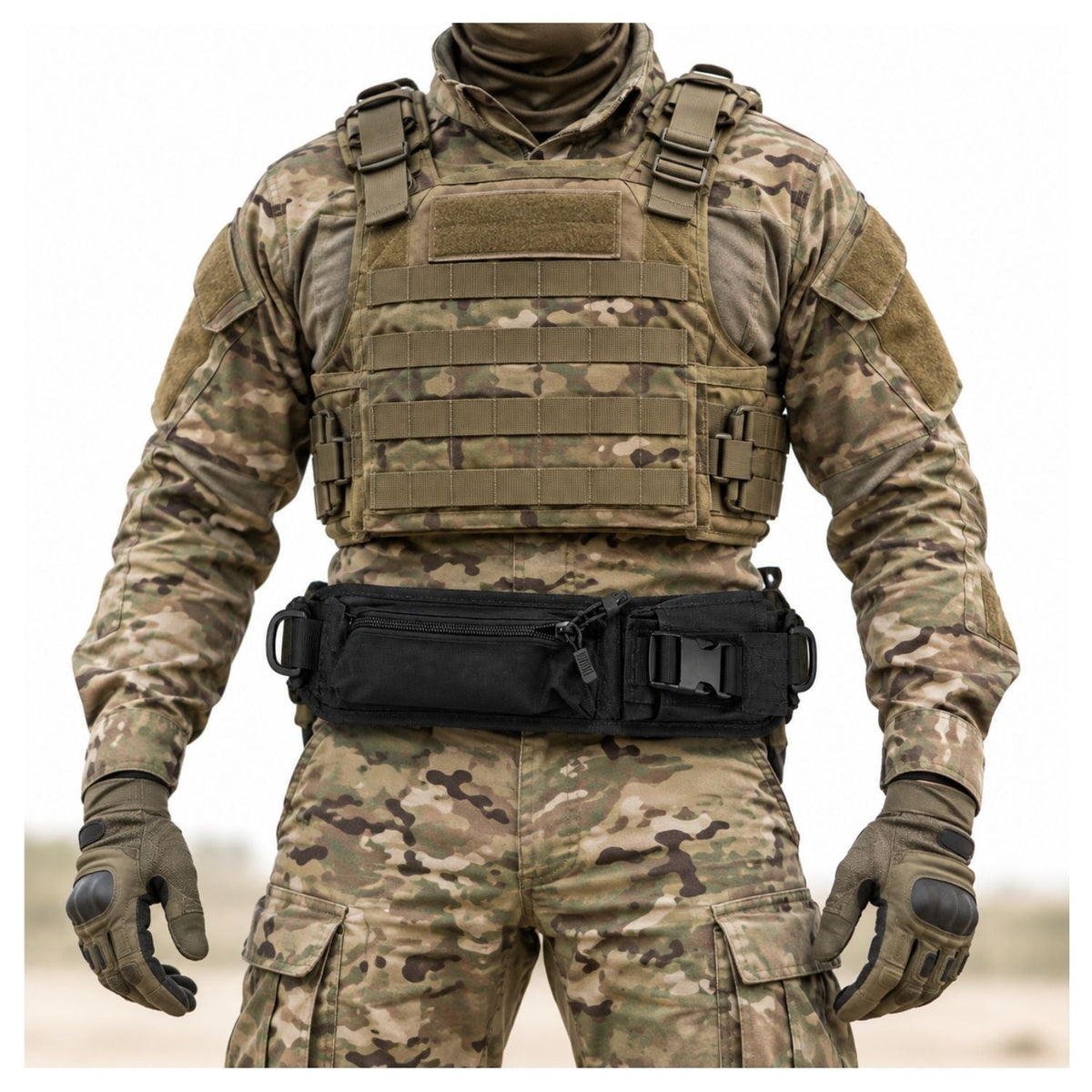 Bolsa modular alargada para cinturón o mochila con sistema MOLLE - foto 6
