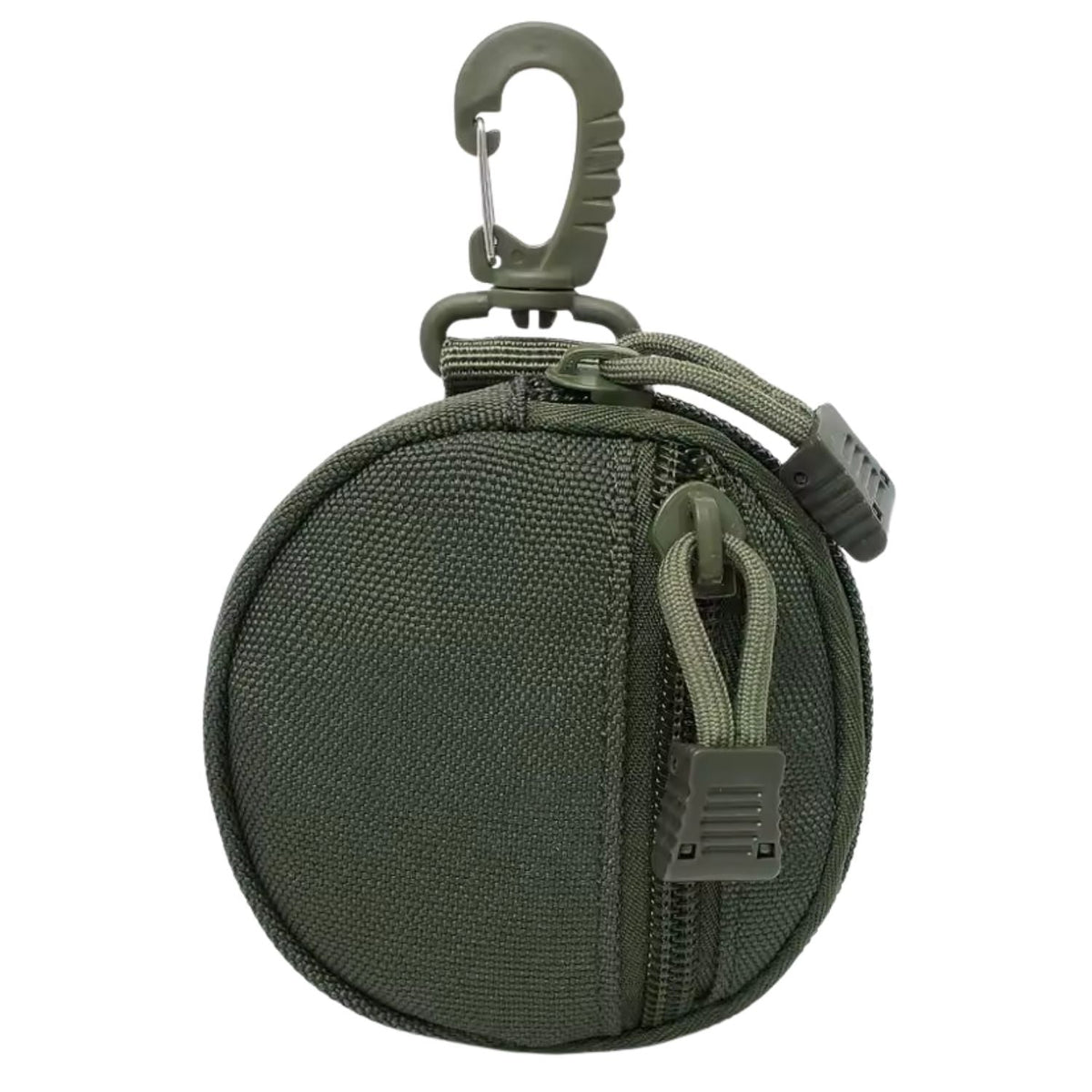 Mini bolsa EDC con mosquetón giratorio y doble cremallera - foto 5
