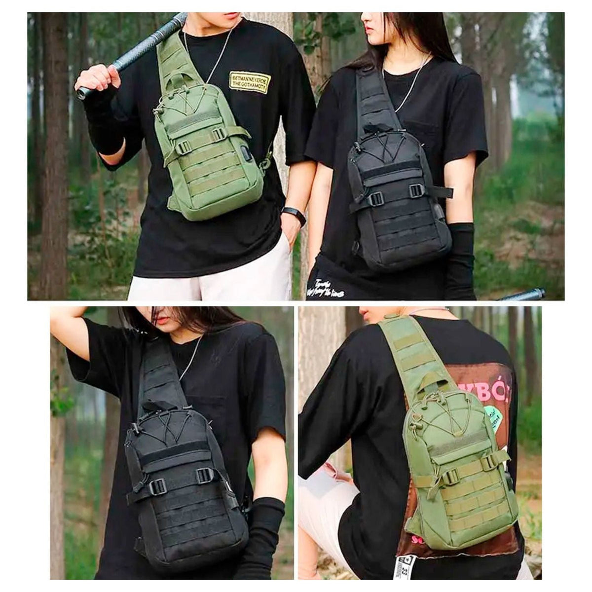 Pechera táctica con sistema Molle y velcro YB1441 - foto 5