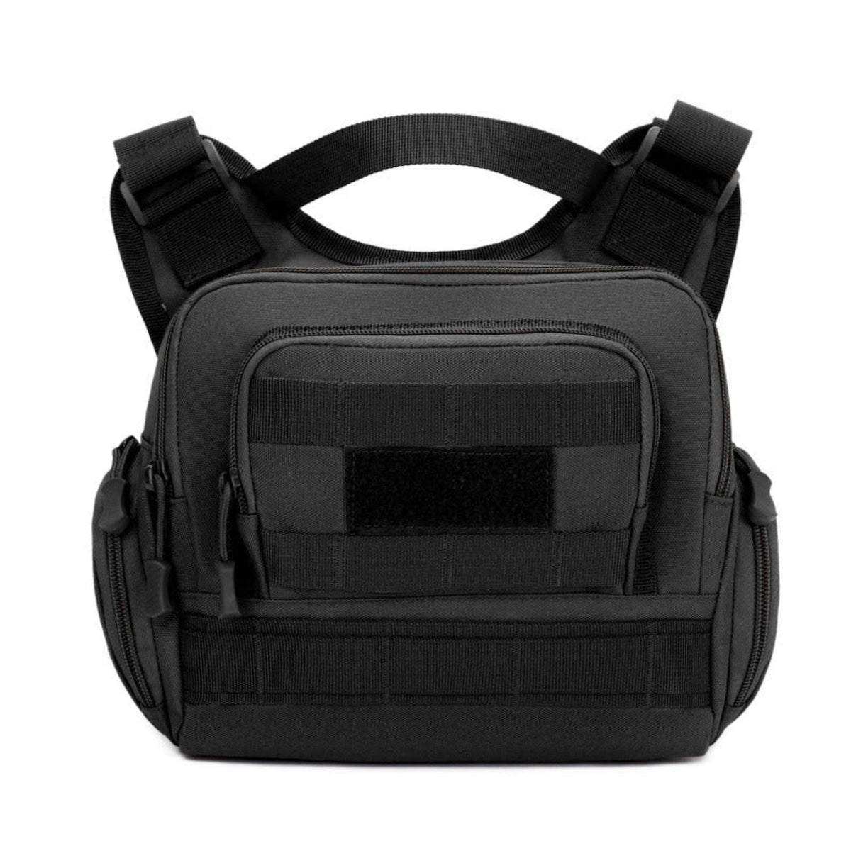 Pechera táctica con porta parches y sistema Molle YB1444