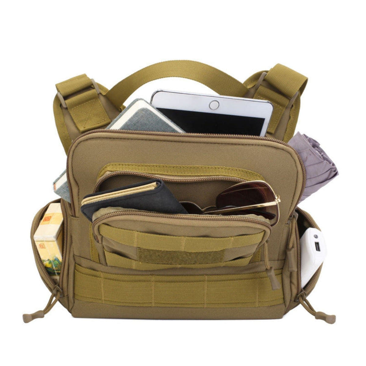 Pechera táctica con porta parches y sistema Molle YB1444 - foto 3