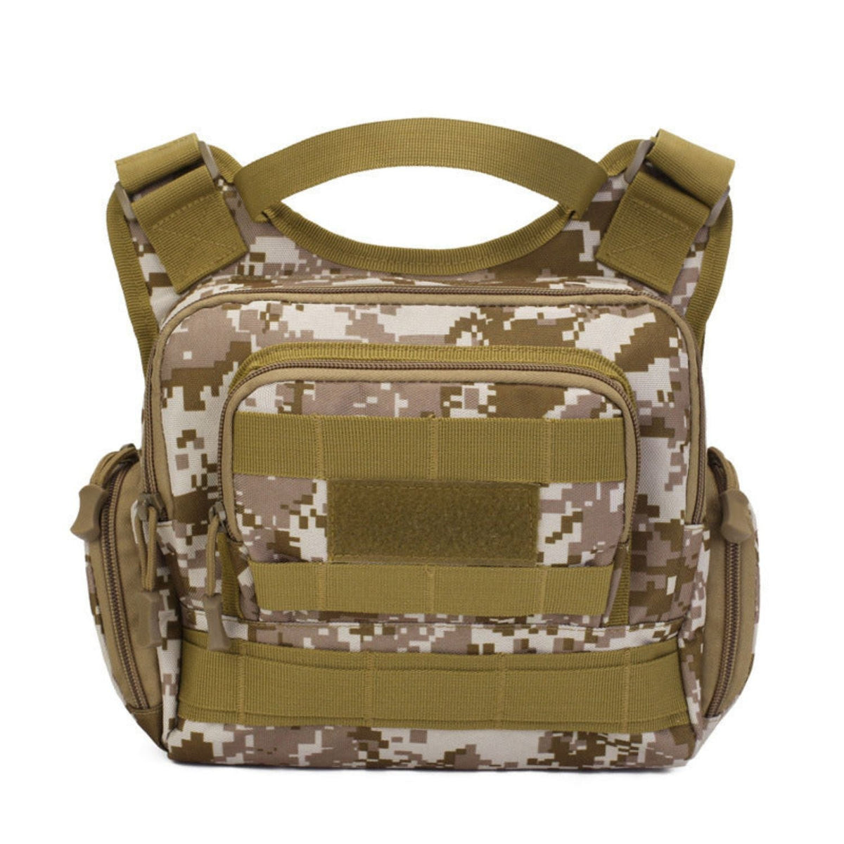 Pechera táctica con porta parches y sistema Molle YB1444 - foto 4