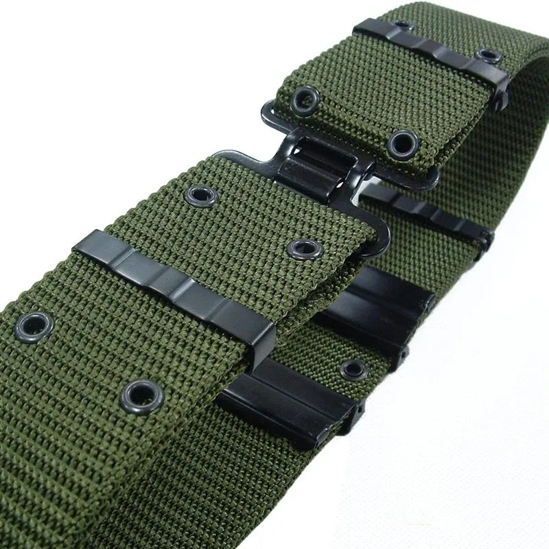 Cinturón fajilla táctico verde militar, sin tirantes, modelo YD012