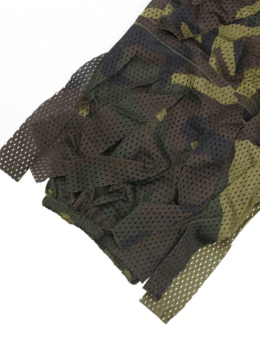 Traje camuflaje de exterior: pantalón y chamarra con gorro YF003 - foto 3
