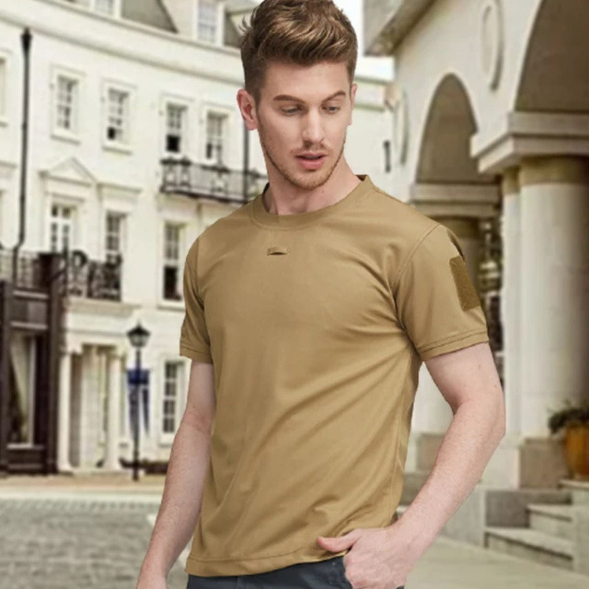 Camiseta de manga corta transpirable de secado rápido - foto 3