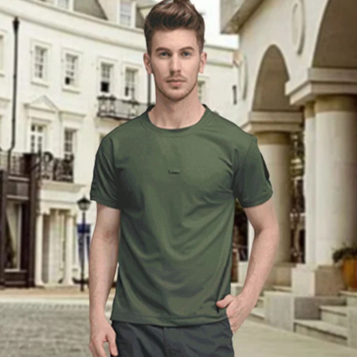 Camiseta de manga corta transpirable de secado rápido - foto 4