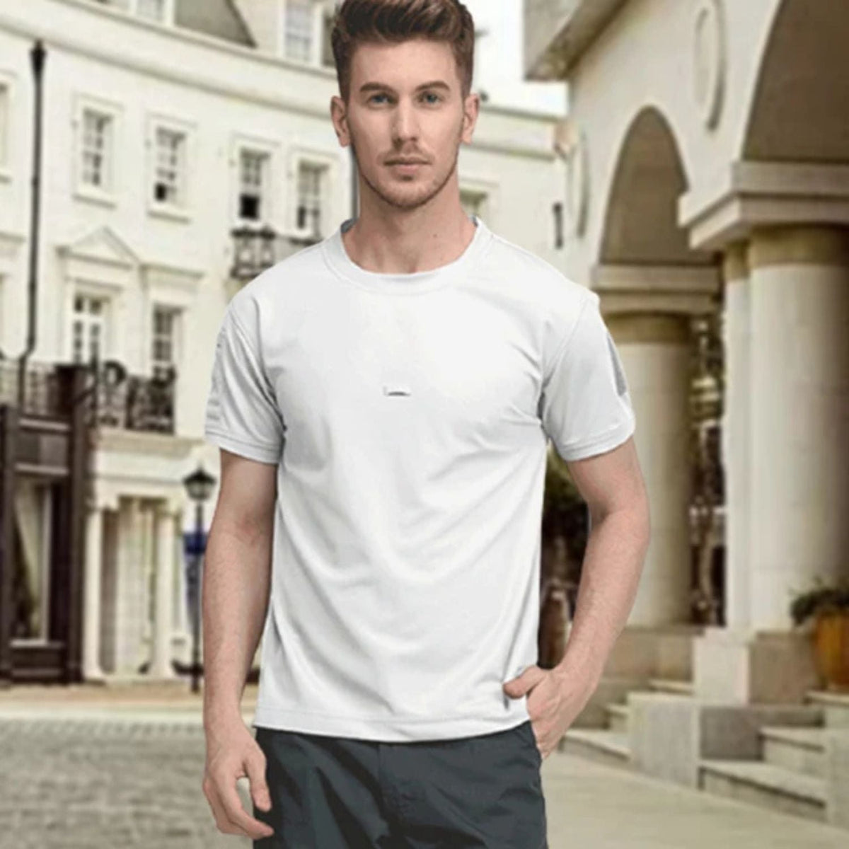 Camiseta de manga corta transpirable de secado rápido - foto 5