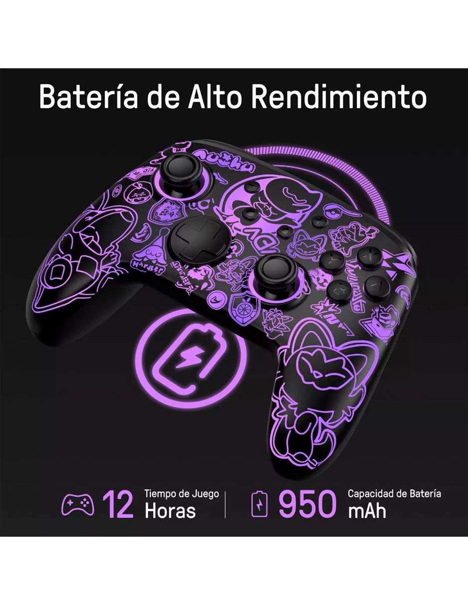 Control Inalámbrico Pro para Nintendo Switch – Iluminación RGB
