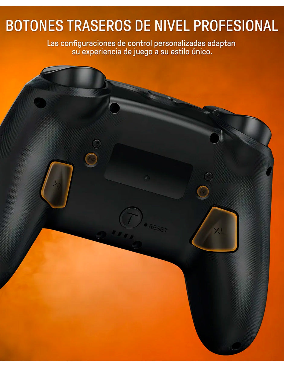 Control Inalámbrico Pro para Nintendo Switch – Iluminación Naranja