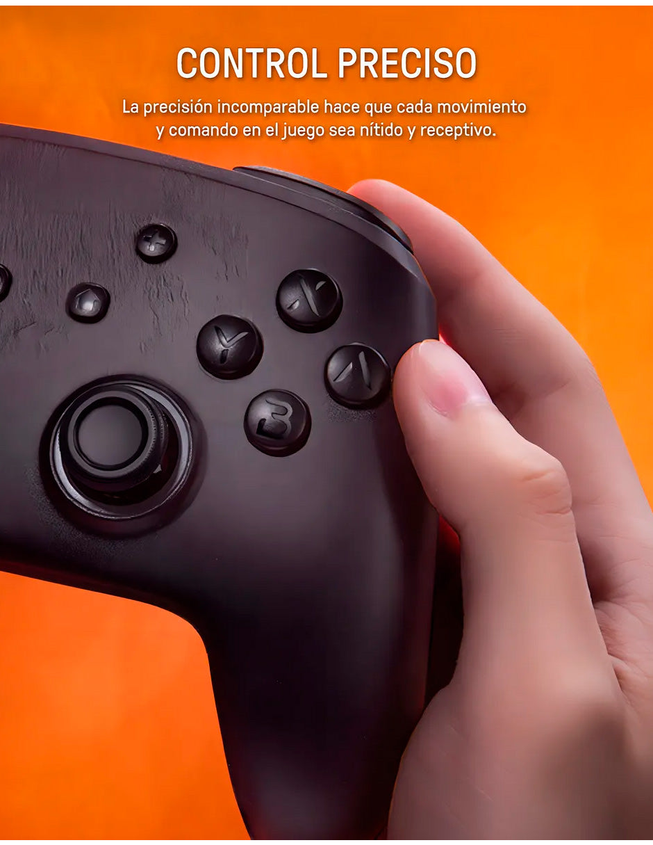 Control Inalámbrico Pro para Nintendo Switch – Iluminación Naranja
