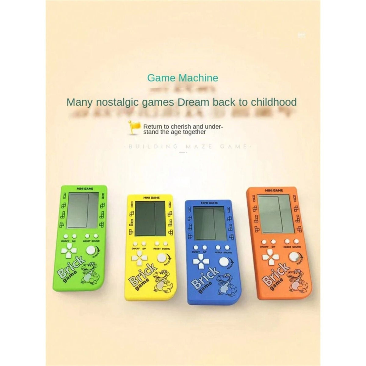 Juego portátil de Tetris que funciona con pilas AA