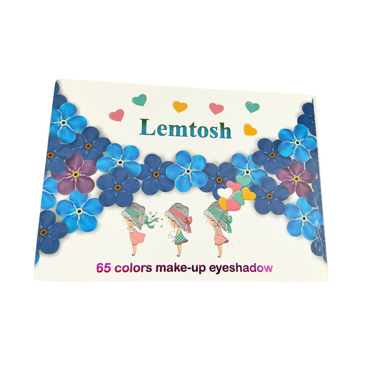 Paleta de sombras con 65 colores, gran variedad en un solo estuche