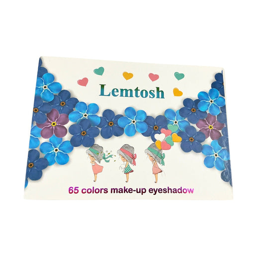 Paleta de sombras con 65 colores, gran variedad en un solo estuche