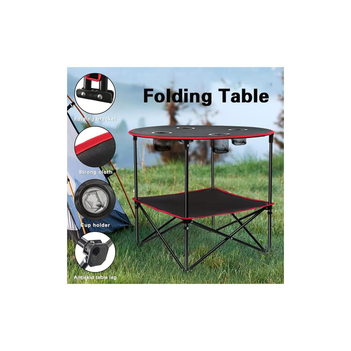 Mesa plegable multifuncional para camping ZDY014 - foto 2