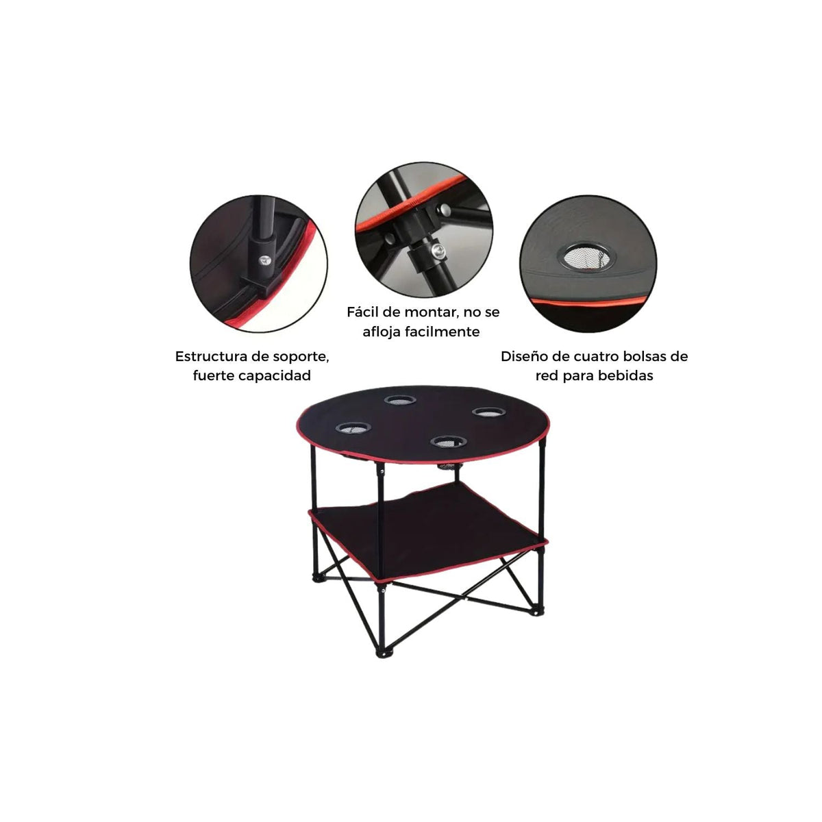 Mesa plegable multifuncional para camping ZDY014 - foto 5