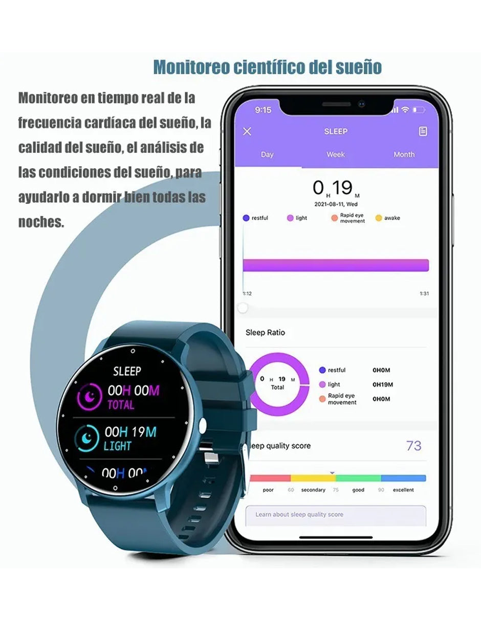 Reloj Inteligente ZL0 Petukita Box Deportivo