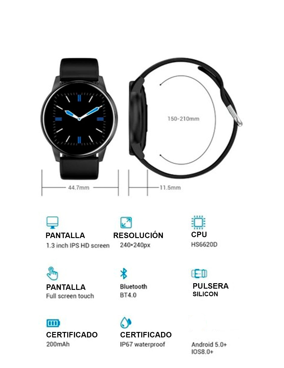 Reloj Inteligente ZL0 Petukita Box Deportivo