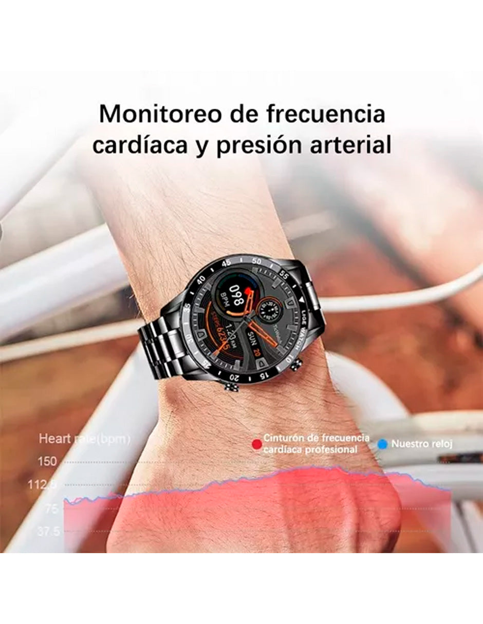 Reloj Inteligente Petukita Box BW0220A PRO 1.3" Caja de Acero Inoxidable Unisex