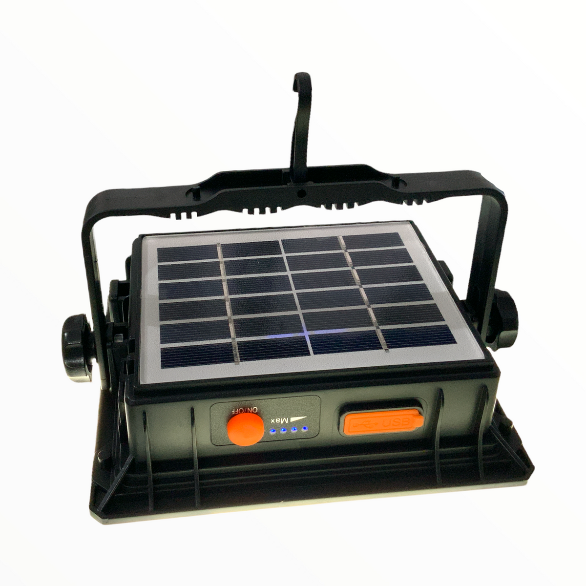 Luz led portátil de trabajo recargable con panel solar y power bank DT3 - foto 3