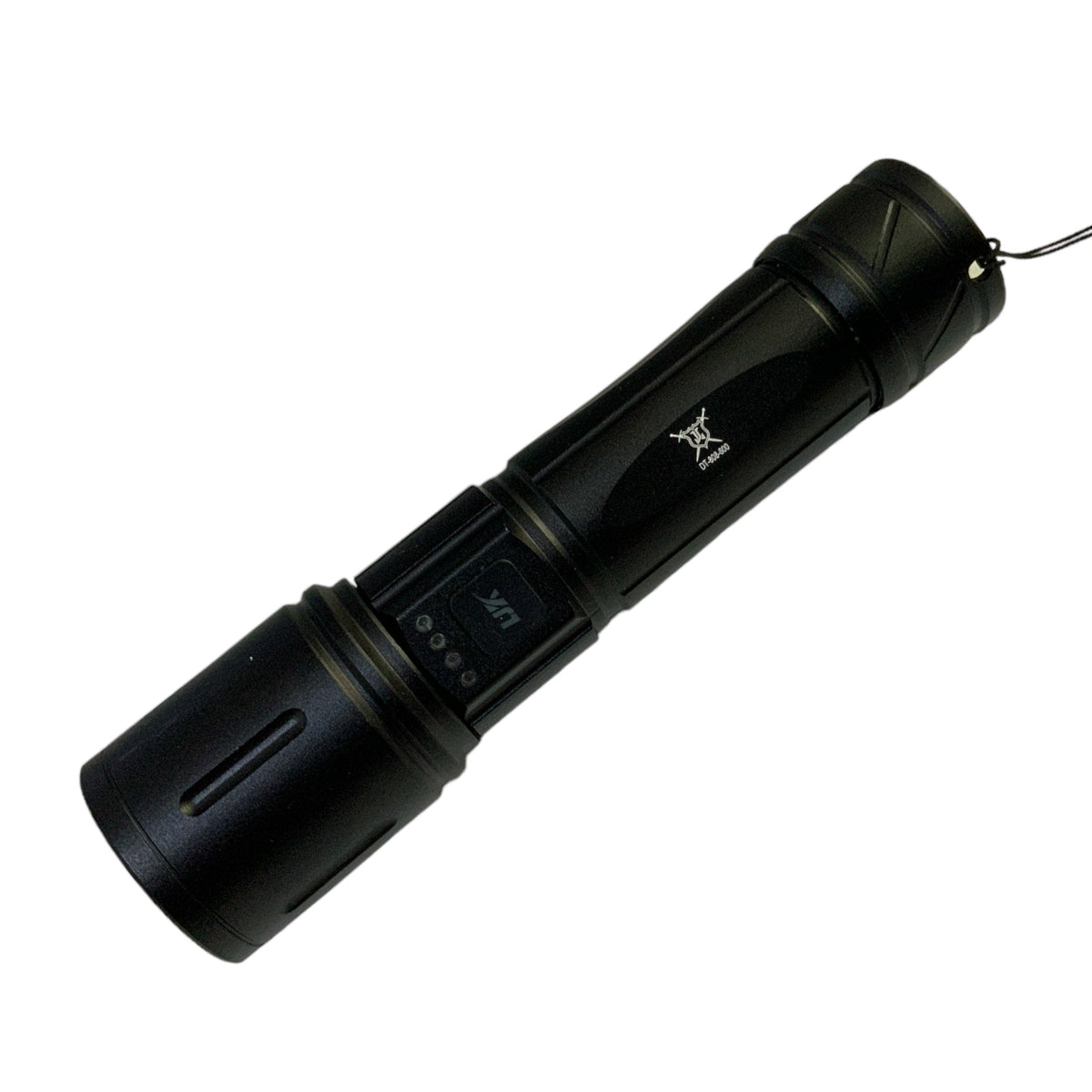 Lámpara LED T180 de 3 modos con zoom y control de carga, modelo DT600