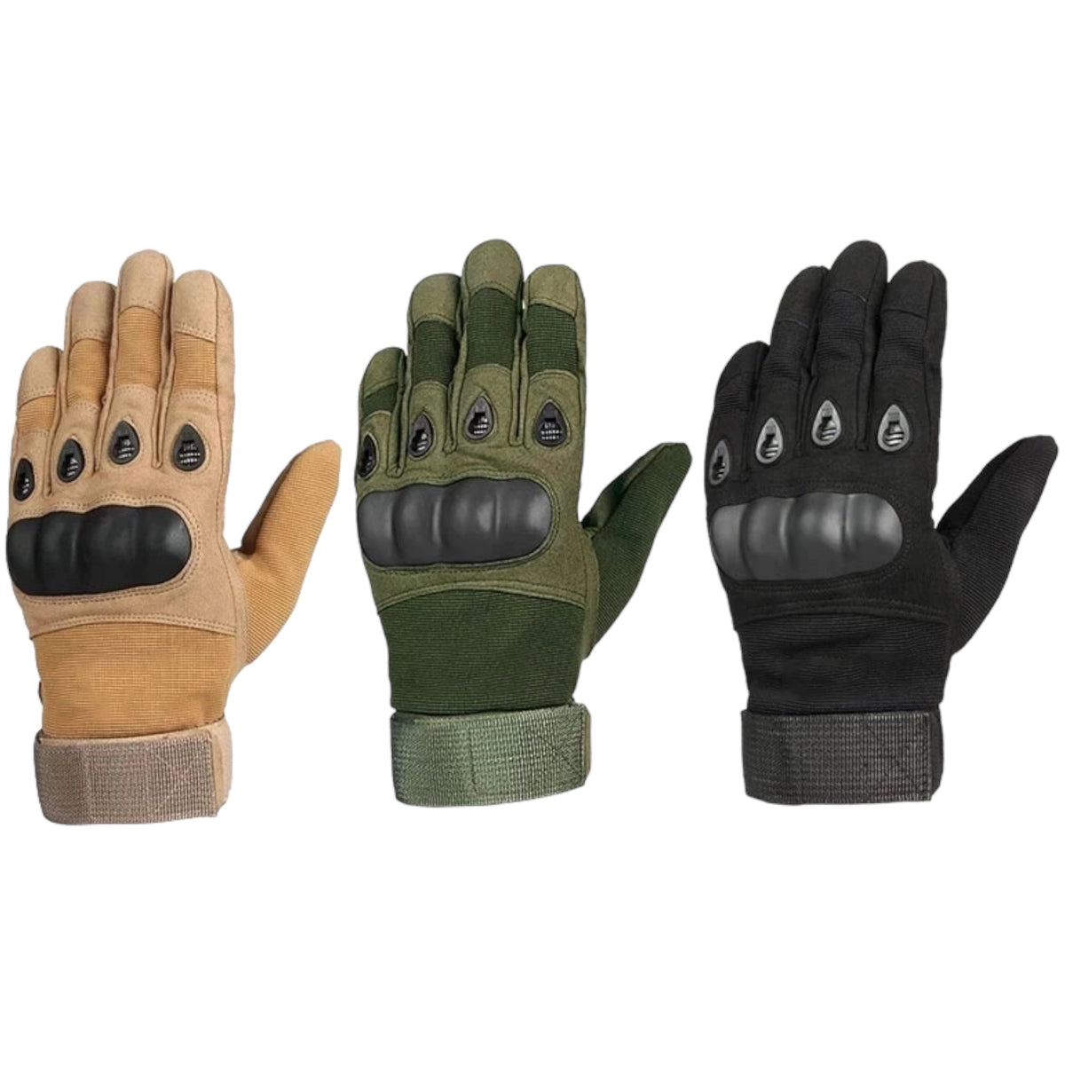 Guantes tácticos con protección en nudillos para moto y bici - foto 6