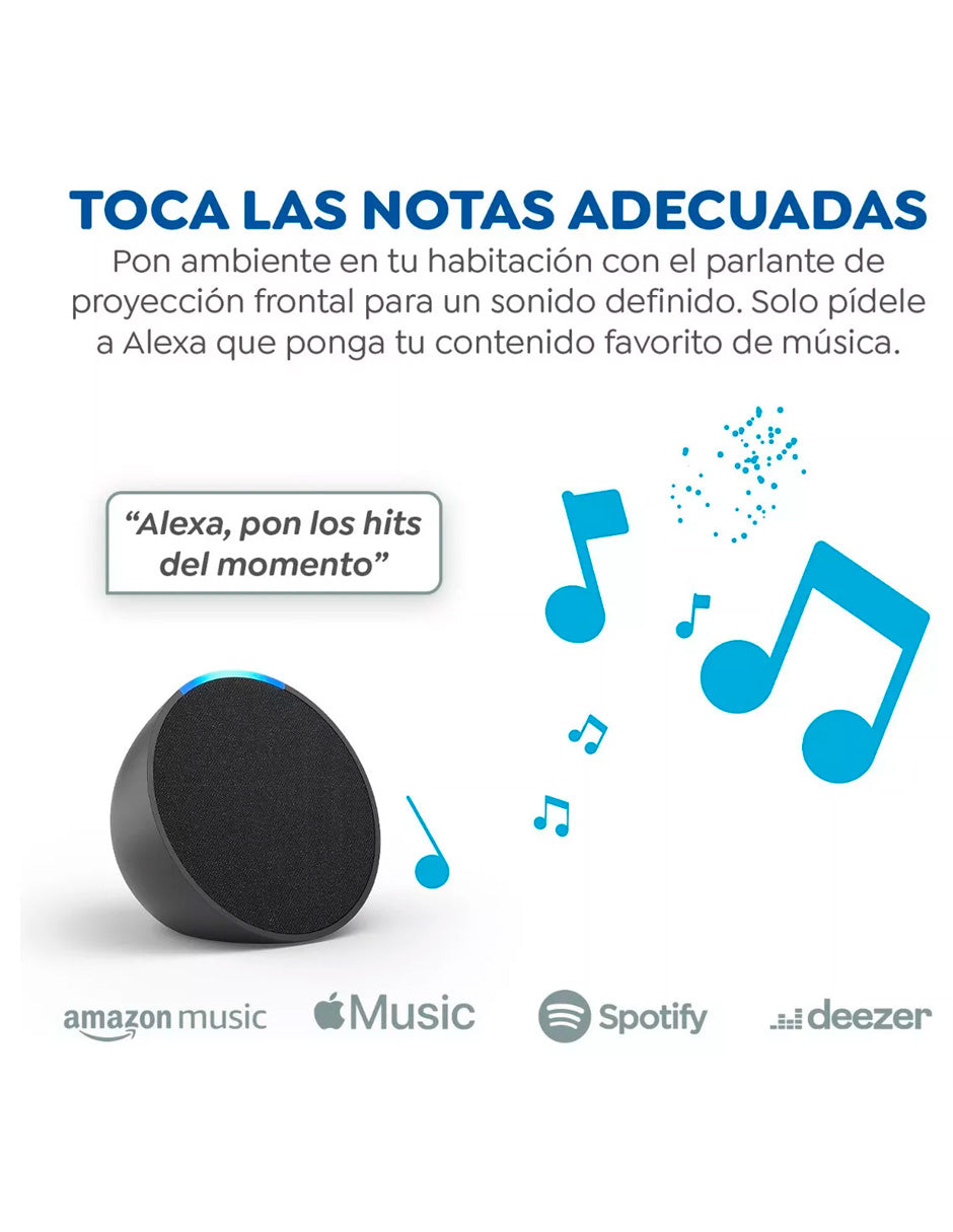 Amazon Echo Pop asistente virtual Alexa