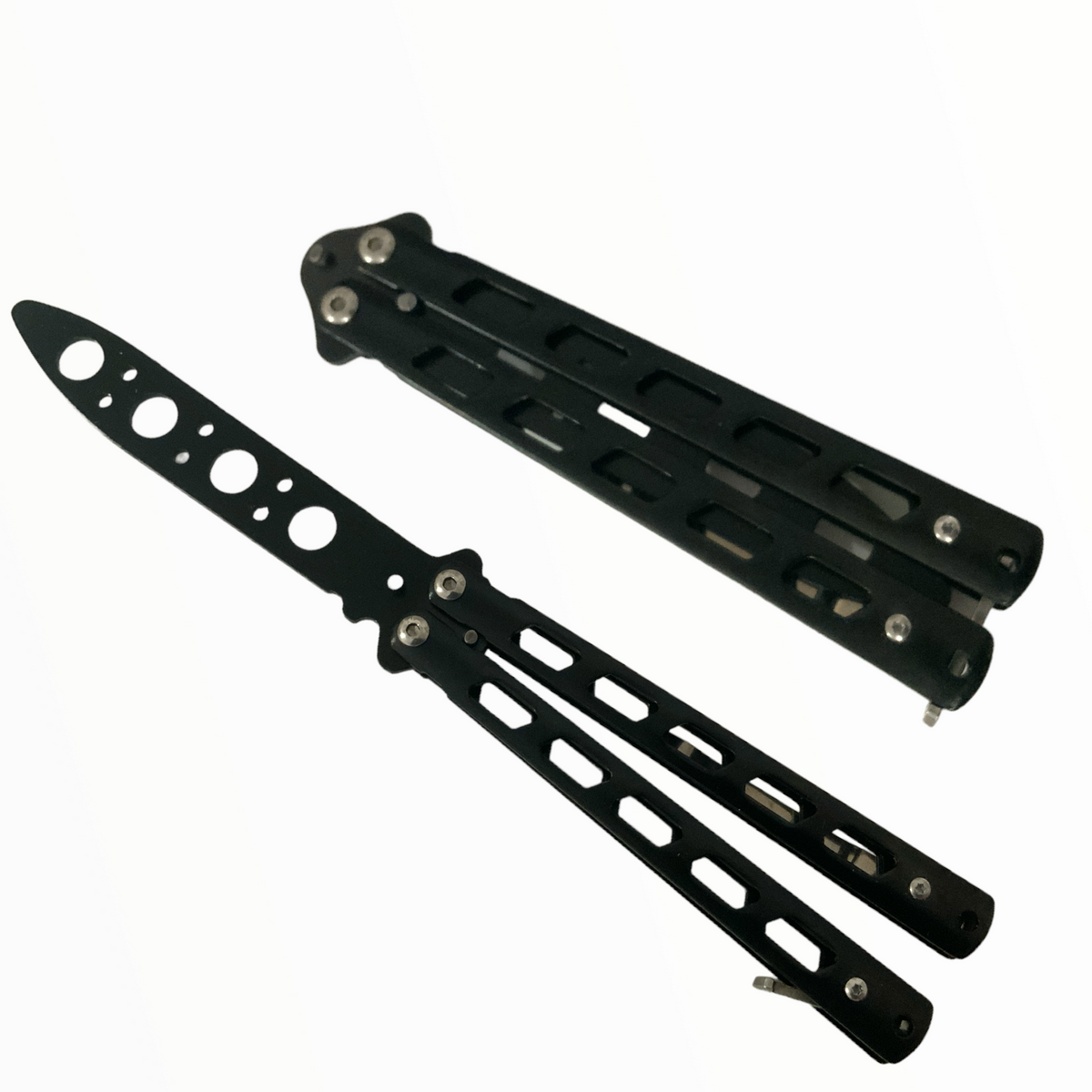 Cuchillo mariposa de práctica sin filo para entrenamiento F2028 - foto 5