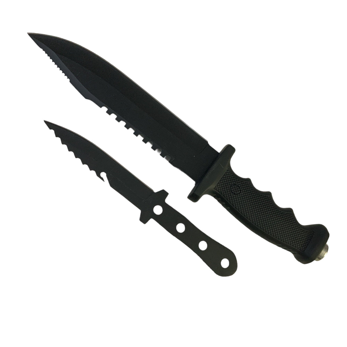 Cuchillo largo con puñal 2 en 1 y funda, serie F21 - foto 7