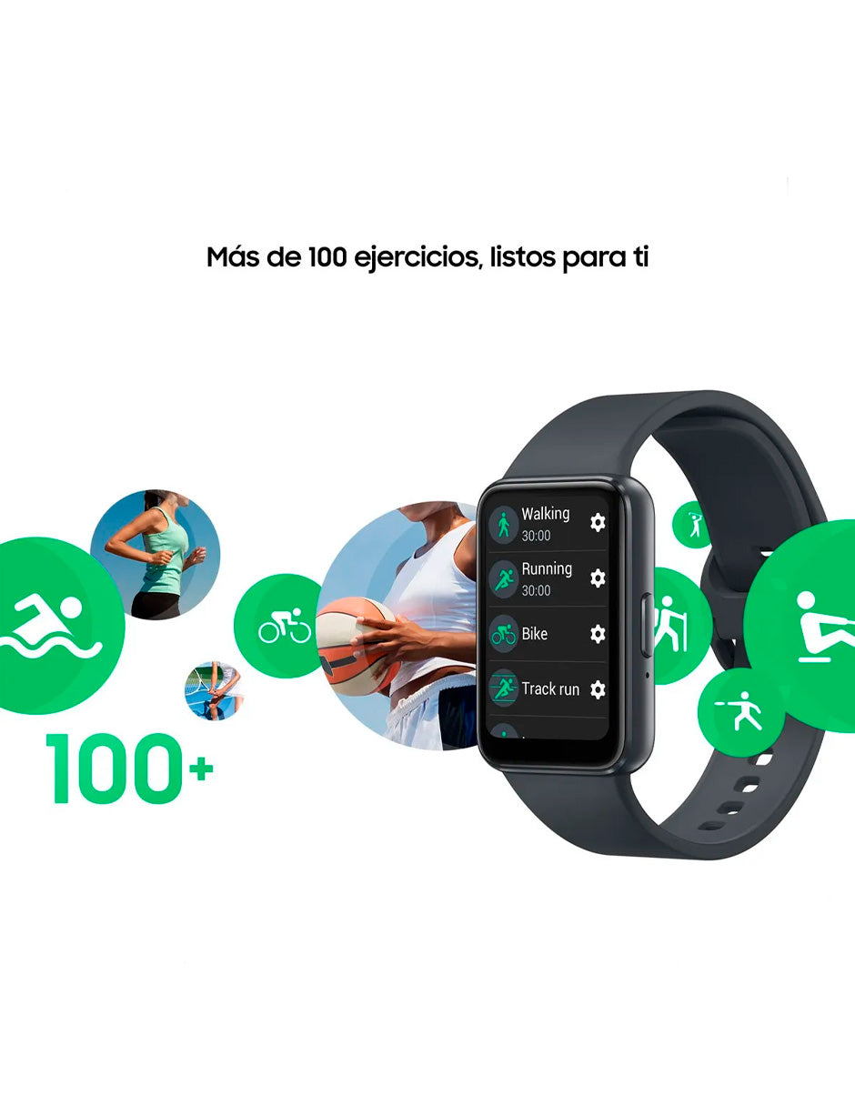 Smartwatch Fit 3 16 MB RAM 256 MB ROM Negro