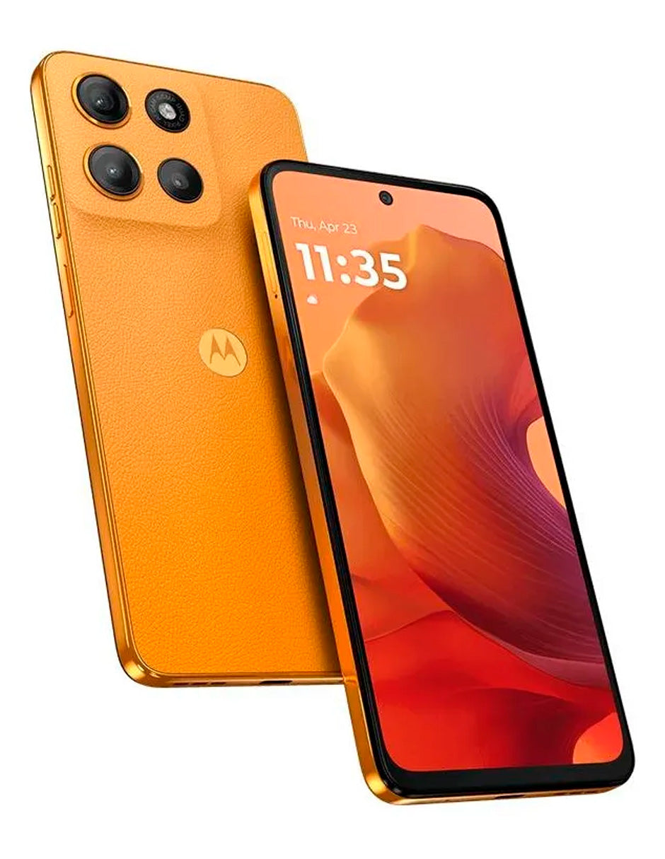 SmartPhone G15, Memoria 4 ram /128 gb, Celular Desbloqueado Naranja