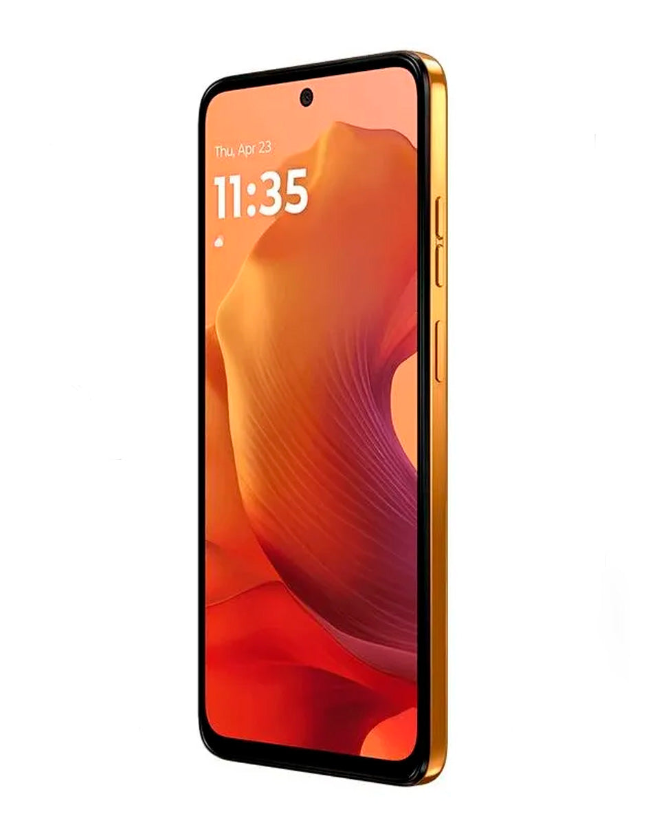 SmartPhone G15, Memoria 4 ram /128 gb, Celular Desbloqueado Naranja