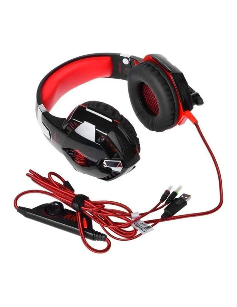 Audífonos Gamer G2000 con luz LED