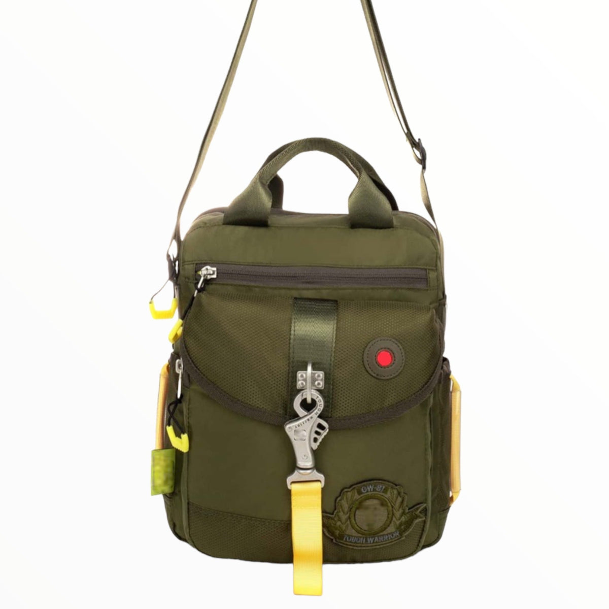 Mochila cruzada cuadrada con gancho de seguridad GJ1108