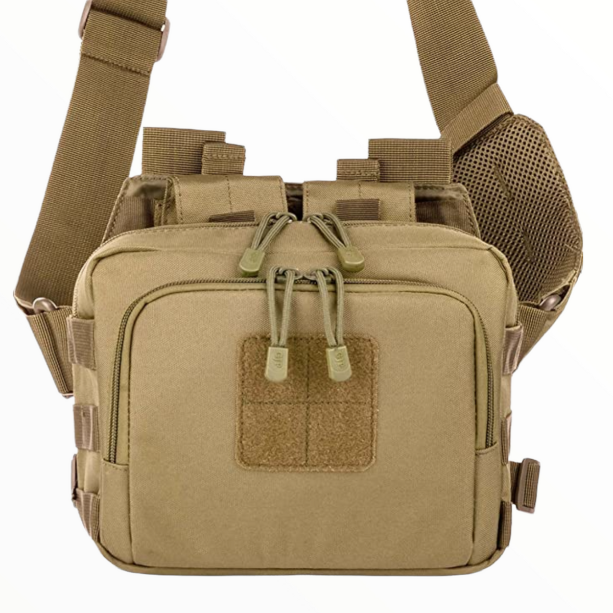 Mochila cangurera 2 en 1 con porta cargadores y accesorios GJ1971 - foto 9