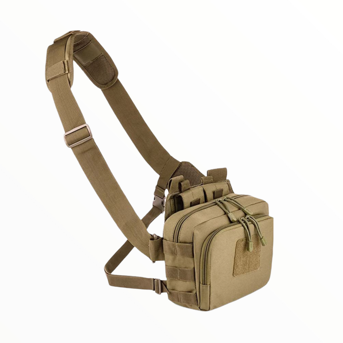 Mochila cangurera 2 en 1 con porta cargadores y accesorios GJ1971