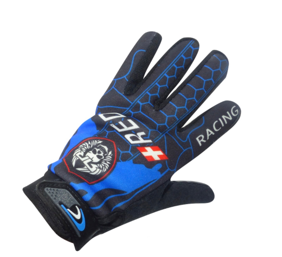 Guantes racing con calavera, modelo GJ7056 - foto 2