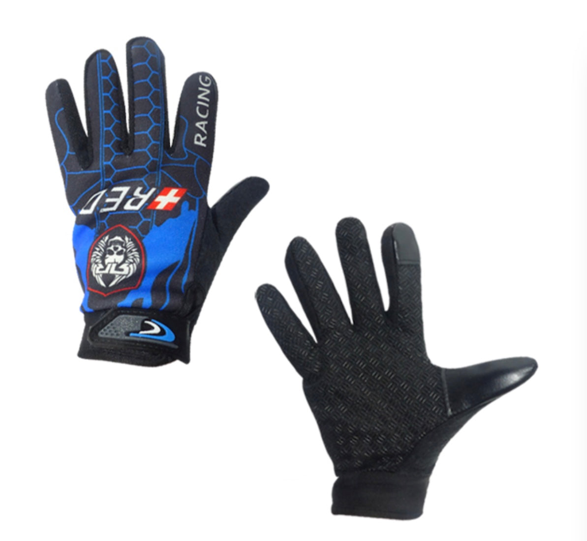 Guantes racing con calavera, modelo GJ7056 - foto 3
