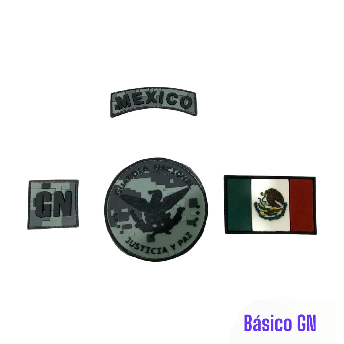 Parches de tela con velcro tema Guardia Nacional, varios diseños - foto 8