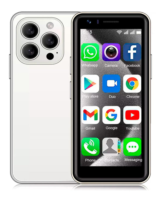 Mini Smartphone i15 Pro 4 Gb Ram y 32 Gb 3000 mah White