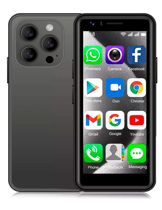 Mini Smartphone i15 Pro 4 Gb Ram y 32 Gb 3000 mah Negro
