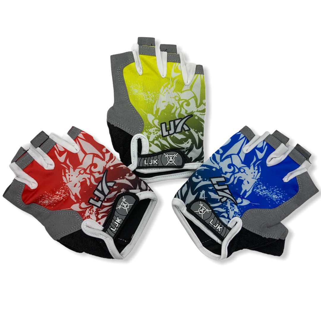 Guantes deportivos con gel antiderrapante y velcro ajustable - foto 2
