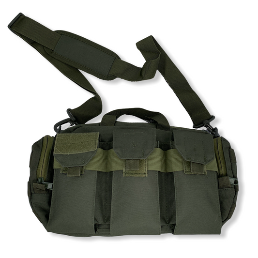 Maletín táctico cruzado impermeable con Molle y compartimento para arma corta