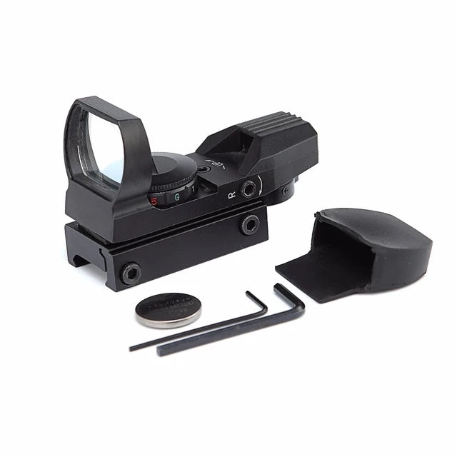 Mira de punto rojo tipo reflex con 4 retículas para airsoft SN049 - foto 9